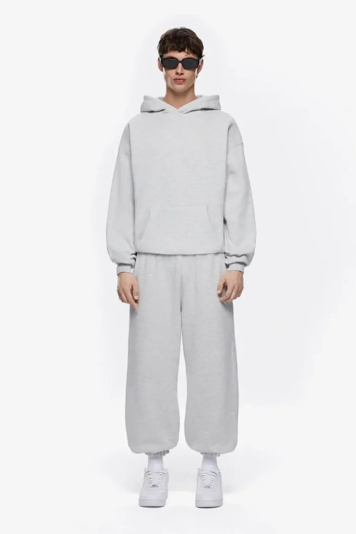 Sevenheavens Heavy Blank Hoodie Grey (2)