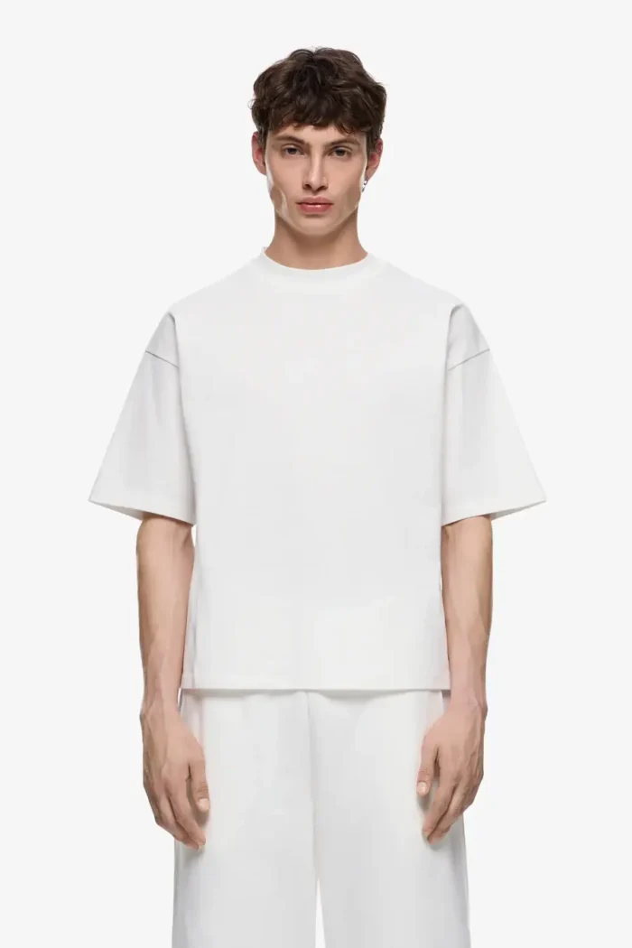 Sevenheavens Heavy Blank T Shirt Cream (1)