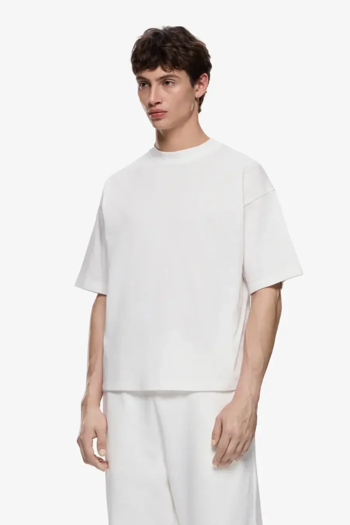 Sevenheavens Heavy Blank T Shirt Cream (6)