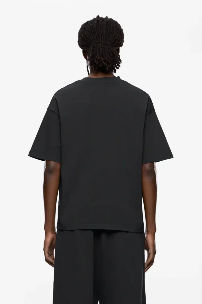Sevenheavens Heavy Blank T Shirt Washed Black (1)