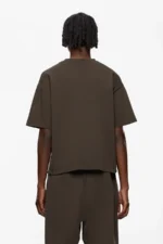 Sevenheavens Heavy Blank T Shirt Washed Dark Brown (2)