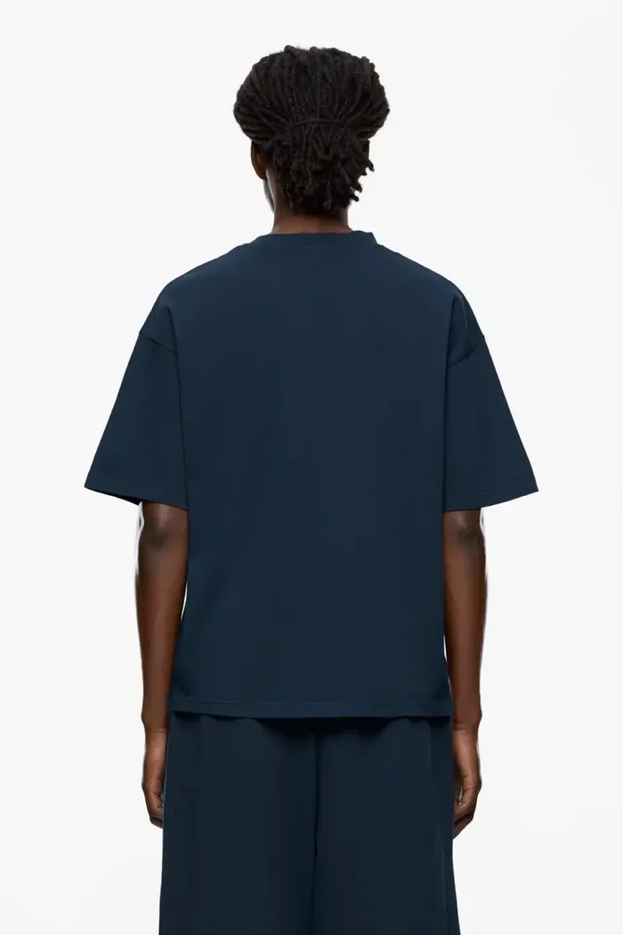 Sevenheavens Heavy Blank T Shirt Washed Dark Navy (2)