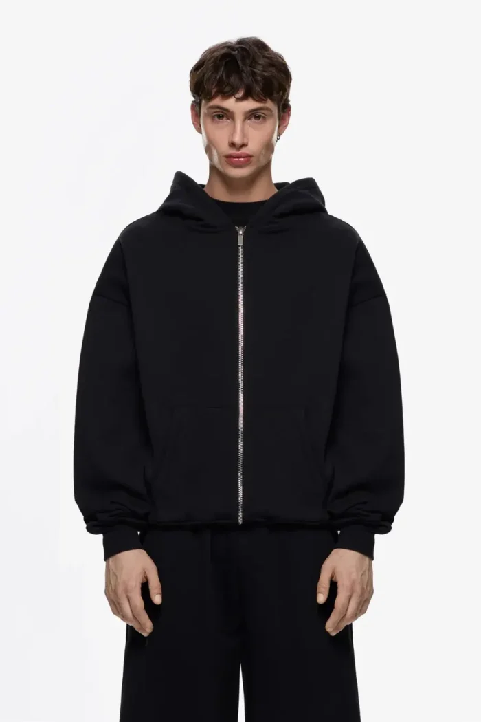 Sevenheavens Heavy Blank Zip Hoodie (2)