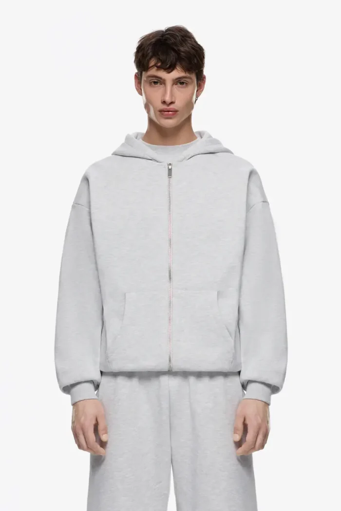 Sevenheavens Heavy Blank Zip Hoodie (7)