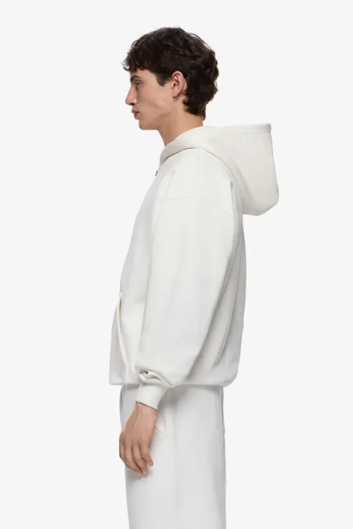 Sevenheavens Heavy Blank Zip Hoodie Cream (5)