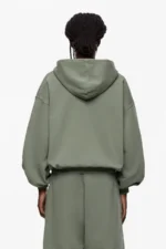 Sevenheavens Washed Khaki Washed Blank Zip Hoodie (2)