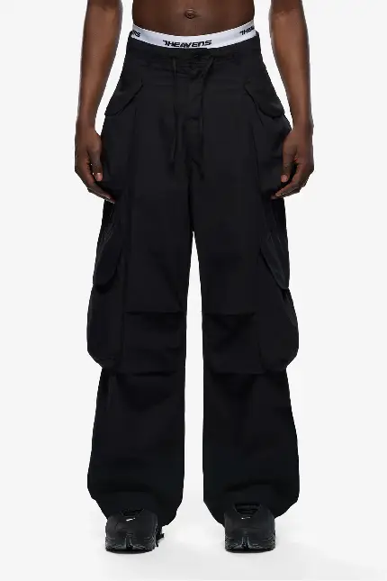 Sevenheavens Big Pocket Cargo Black 4.webp