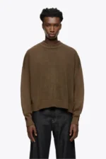 Sevenheavens Cropped Knitwear Acid Brown 2.webp