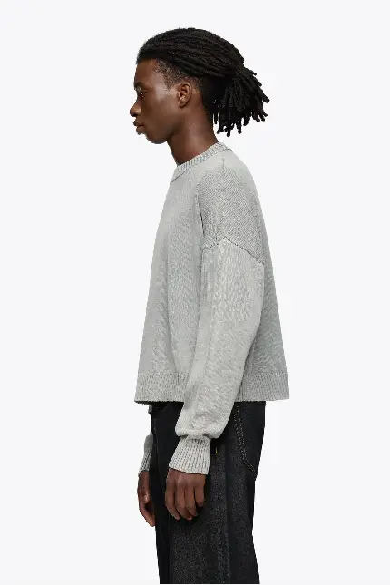 Sevenheavens Cropped Knitwear Washed Stone 6.webp
