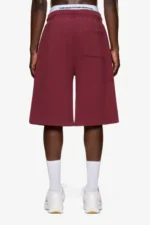 Sevenheavens Italian Sweat Shorts Burgundy 2.webp