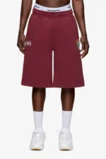 Sevenheavens Italian Sweat Shorts Burgundy 4.webp
