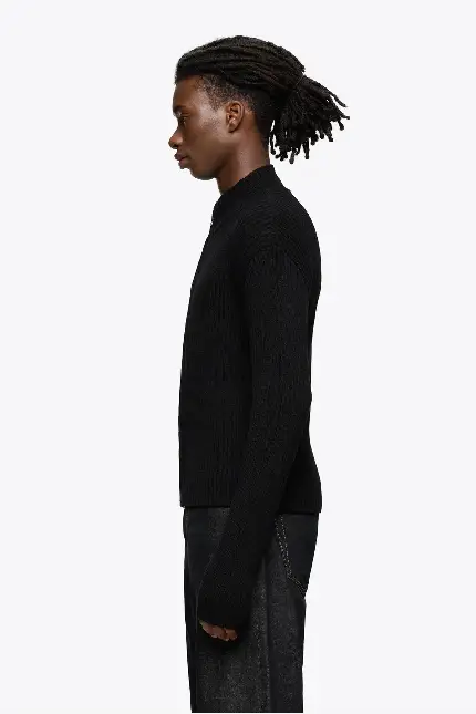 Sevenheavens Knitwear Jacket Black 3.webp