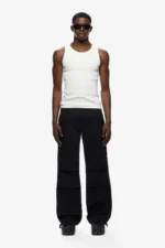 Sevenheavens Parachute Cargo Pants Black 2.webp