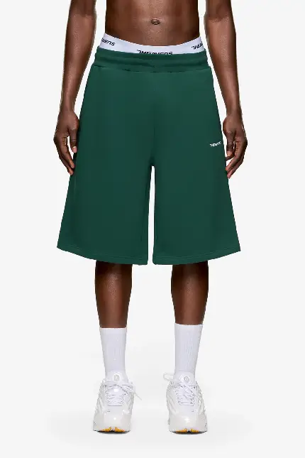 Sevenheavens Sweat Shorts Forest Green 1.webp